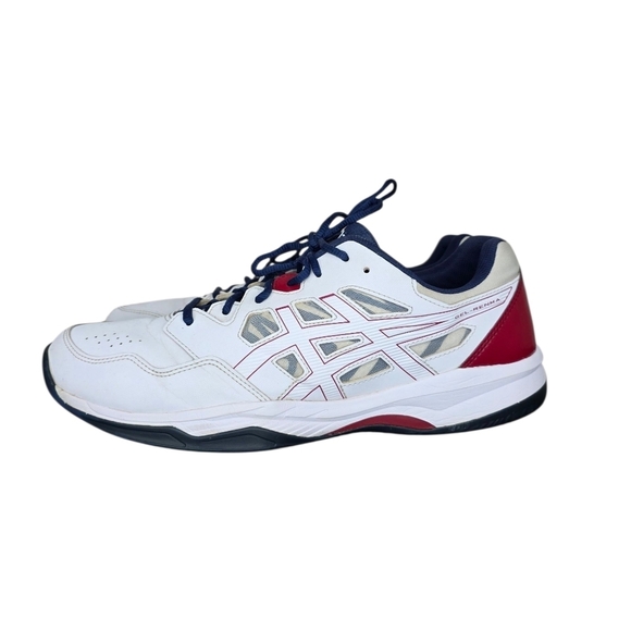 ASICS Men\'s GEL-RENMA Pickleball Sneaker Standard White Burgundy Size 13 F961123 main image 15